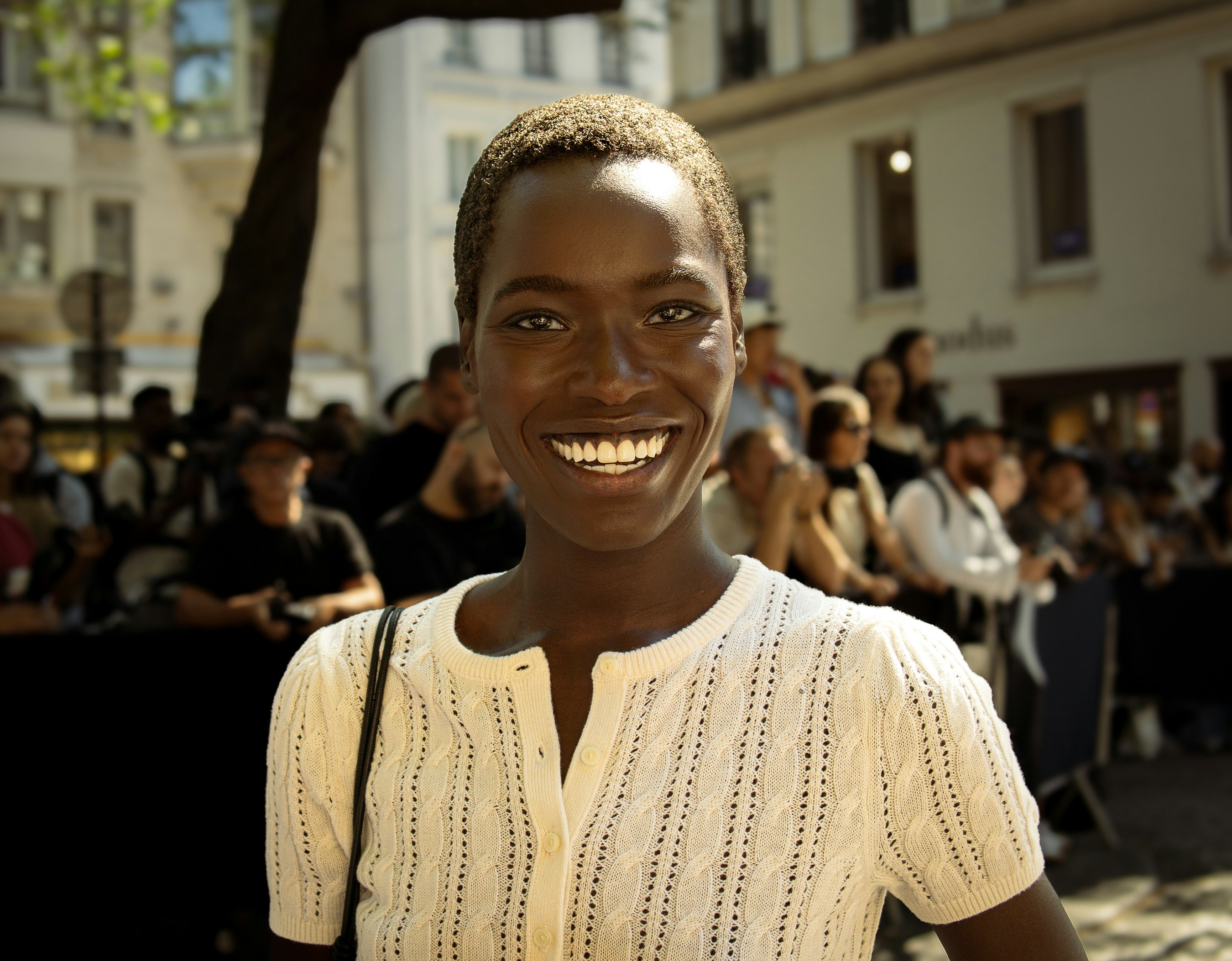 Diverse fashion model