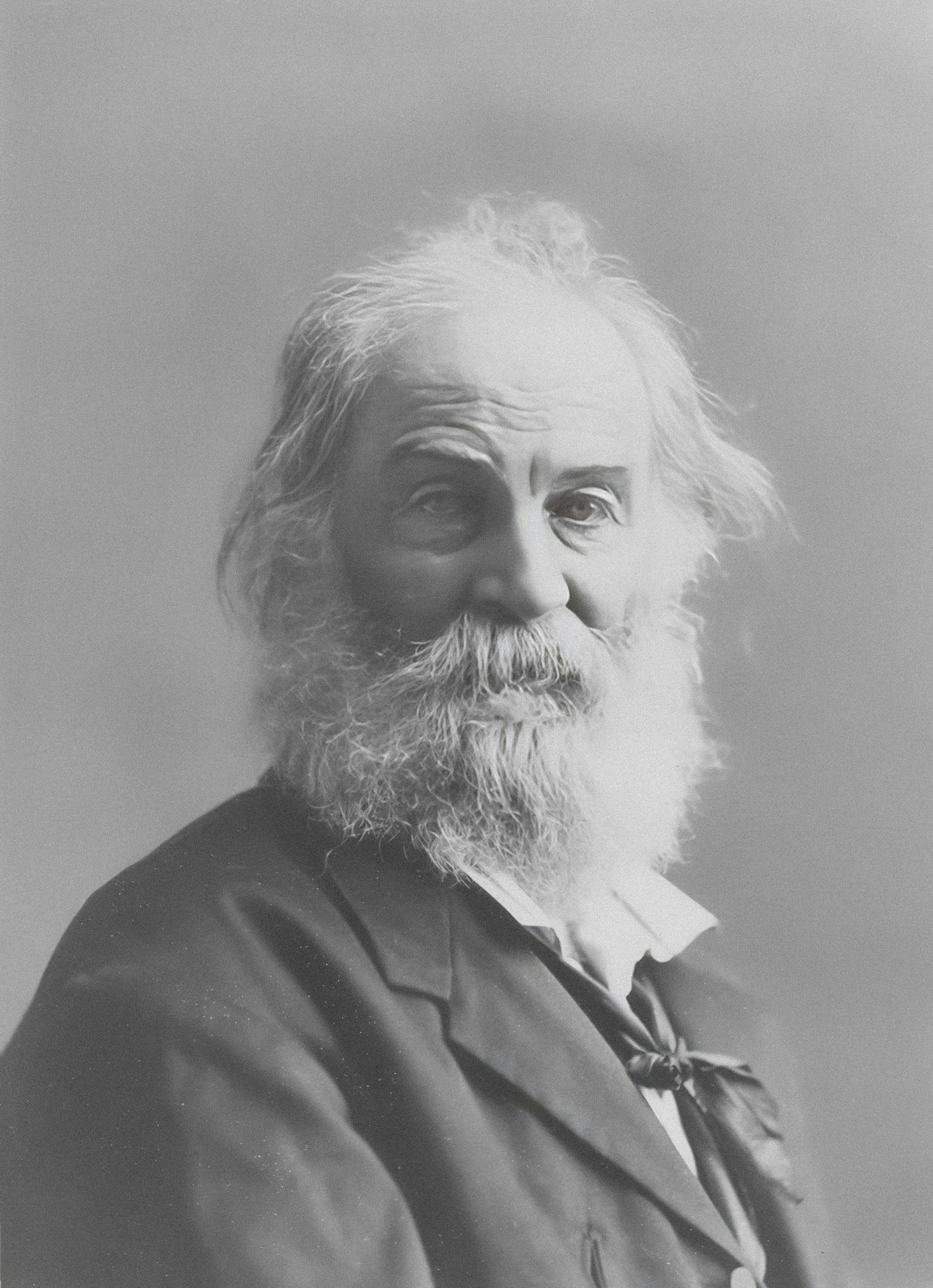 An elderly man with a long white beard