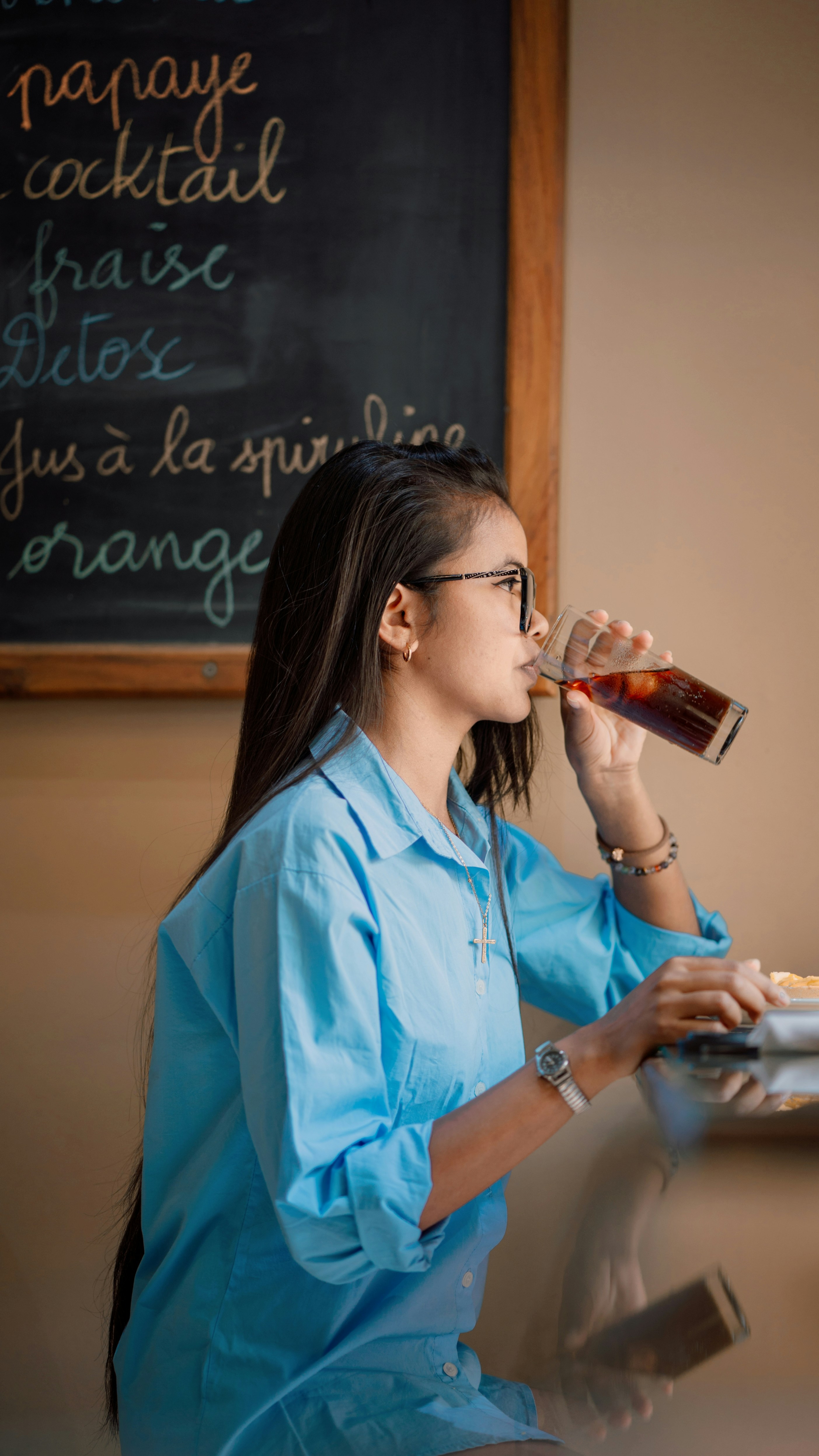 Healthy lifestyle with non-alcoholic drinks