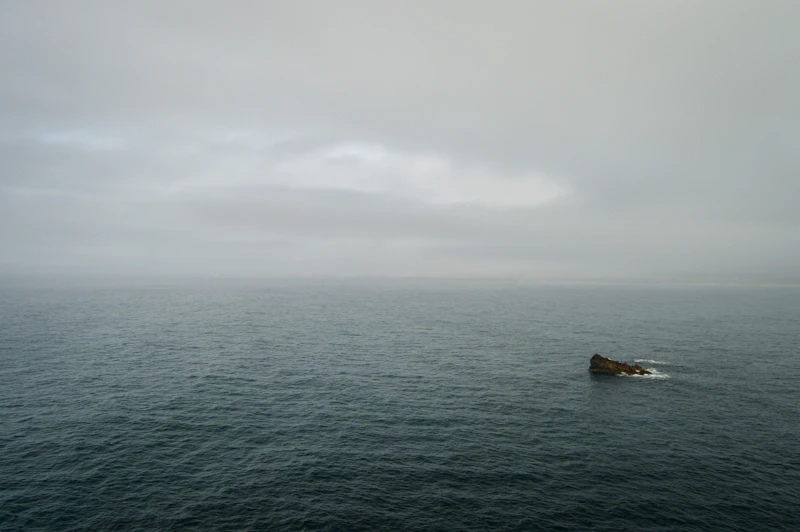 Dive boat out on the open ocean