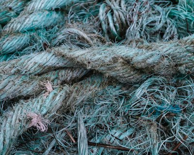 Nautical rope pile