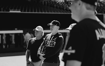 A group of men standing next to each other