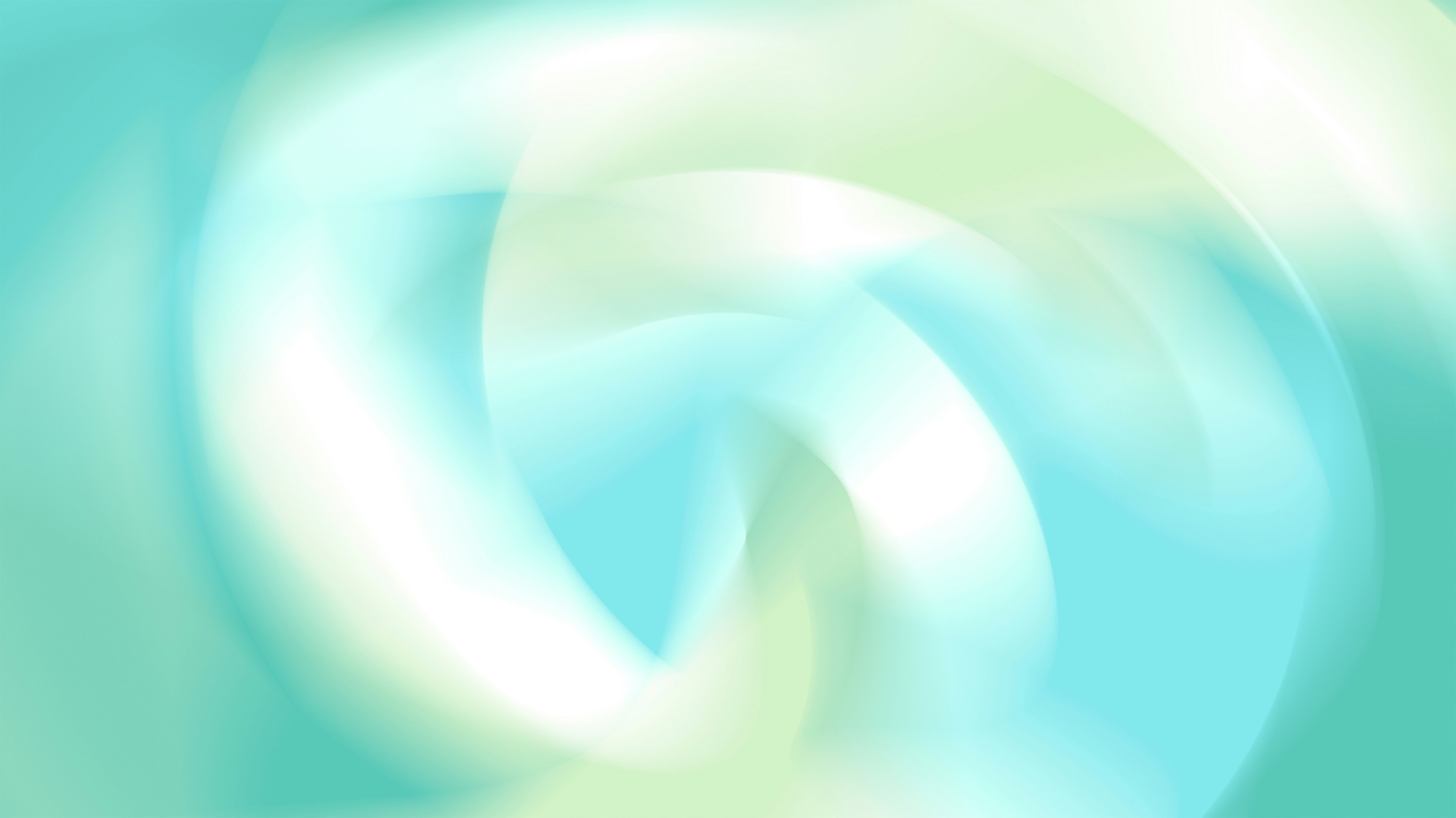 A blurry photo of a blue and white swirl