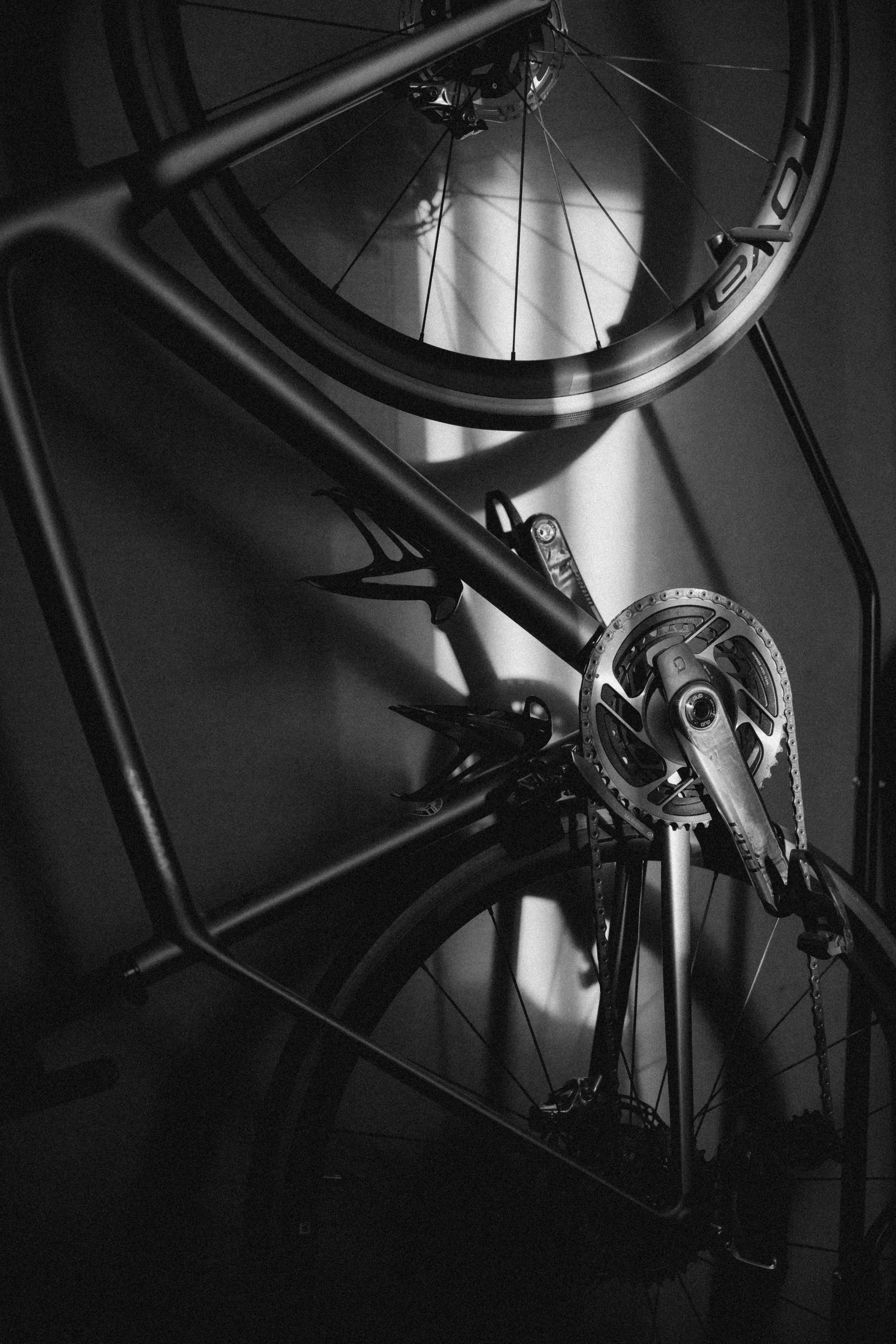 A close up of a bike on a rack photo – Free Image on Unsplash