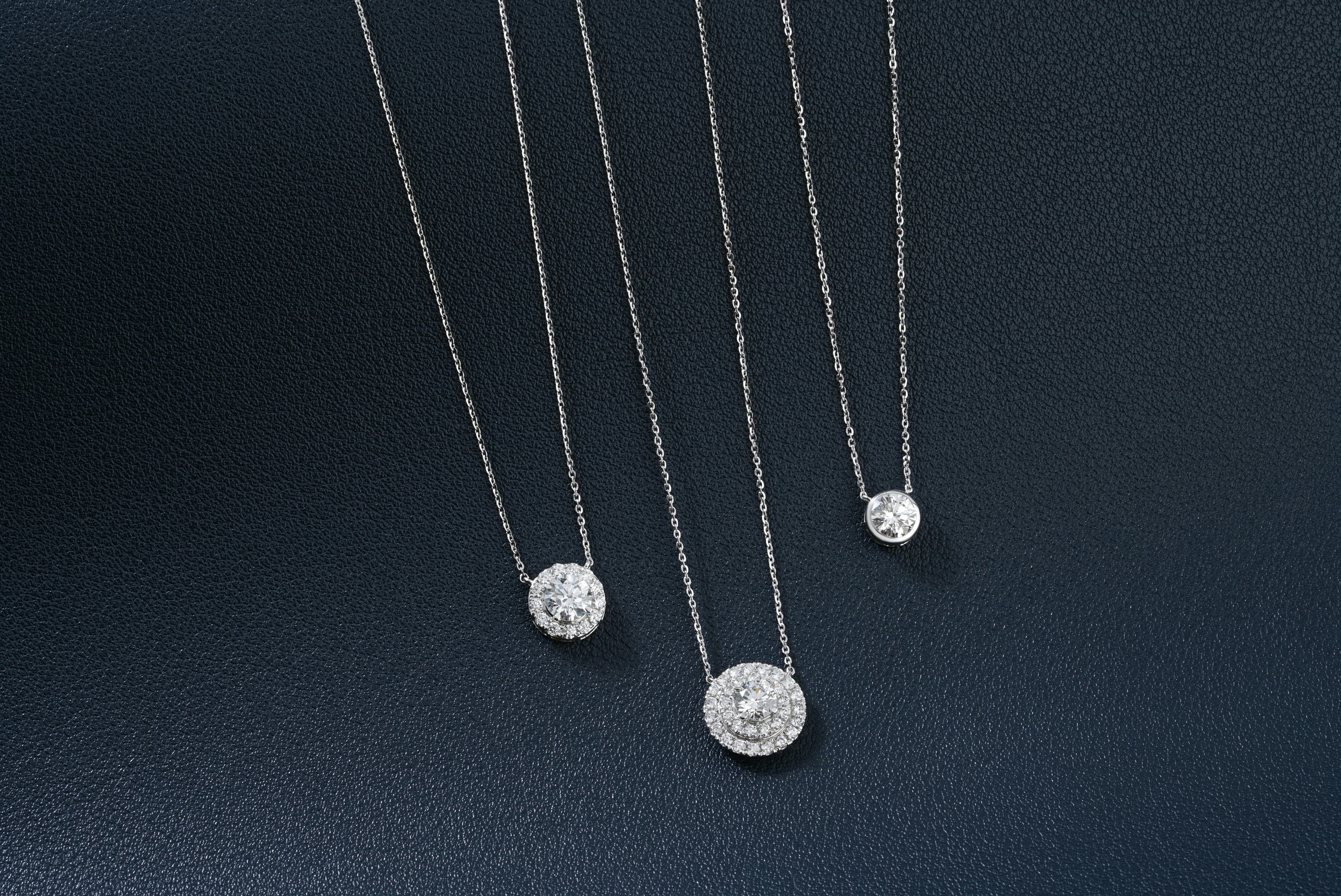 Moissanite necklace