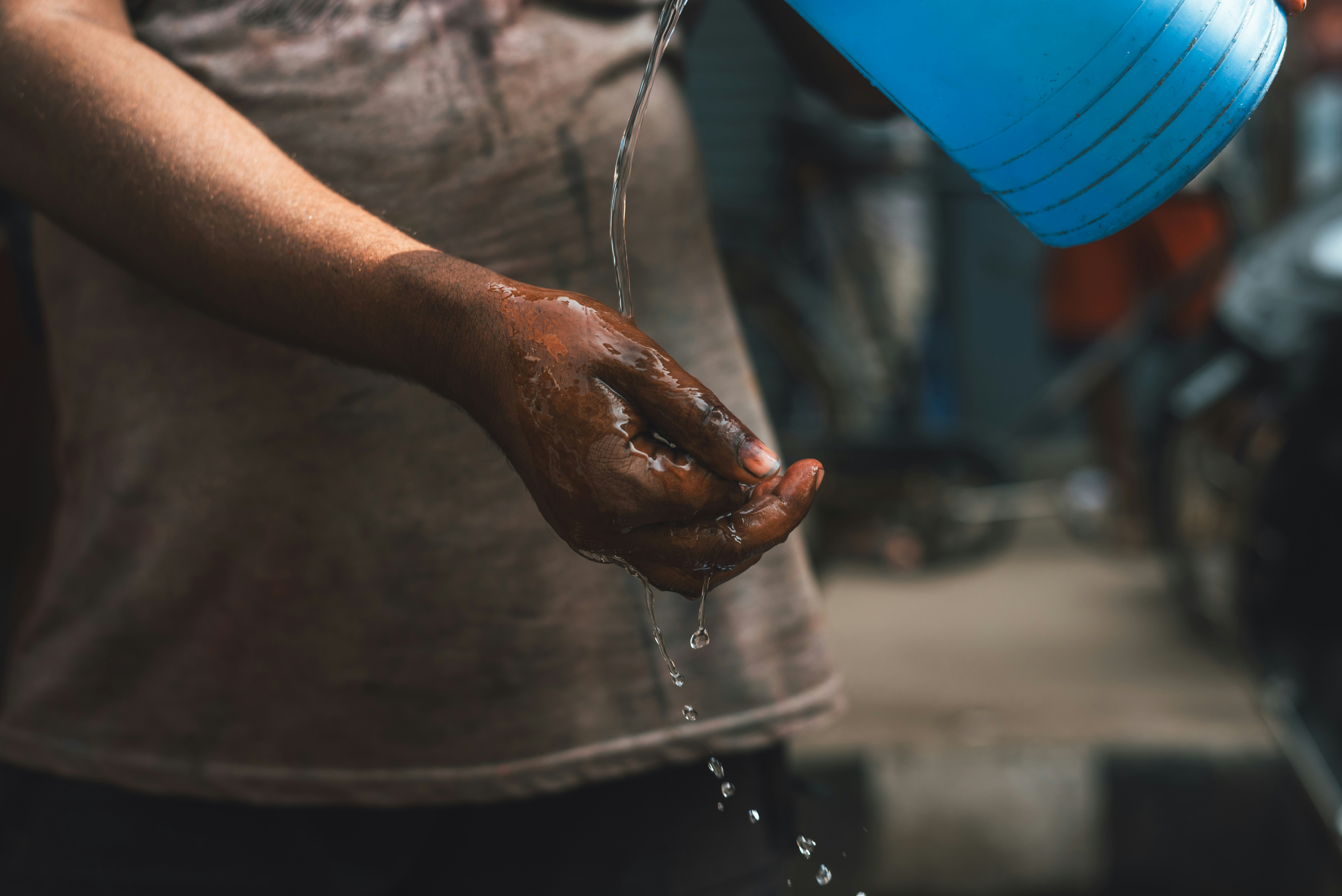 The poorest often pay the most for water.