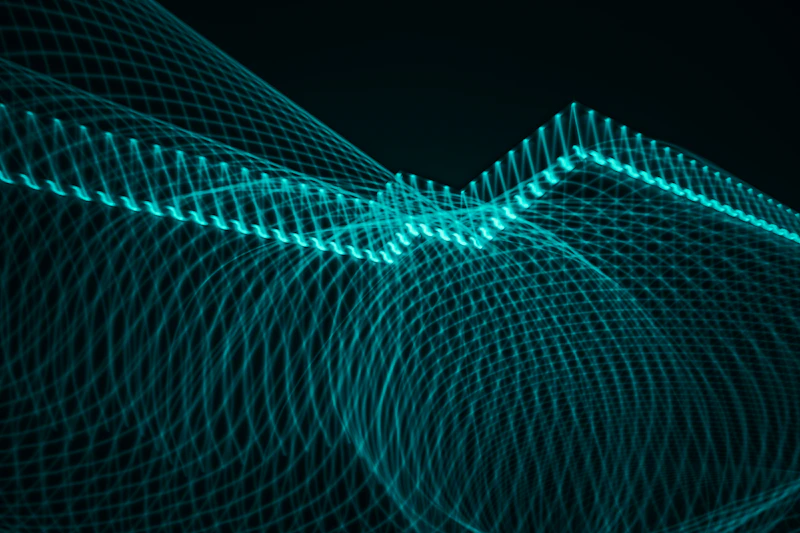 Abstract tech connectivity