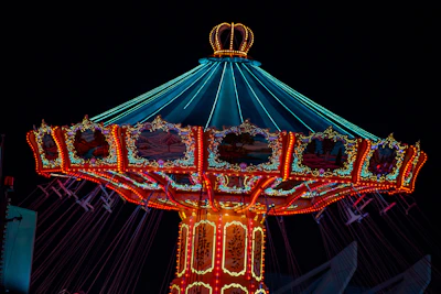 Karussell bei Nacht