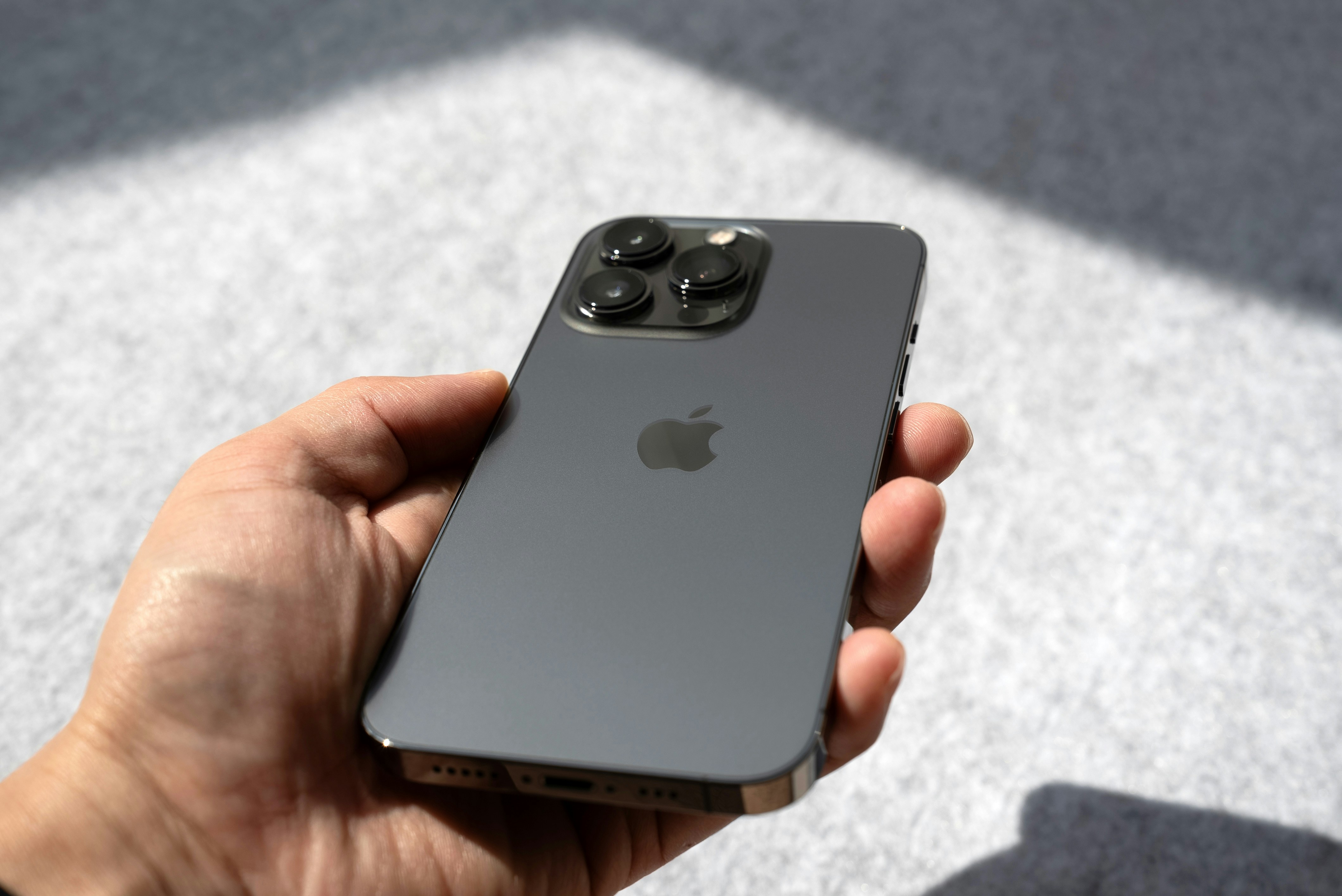 iPhone 14 Pro showing previous generation design and features for comparison