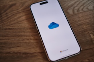 A close up of a cell phone on a table
