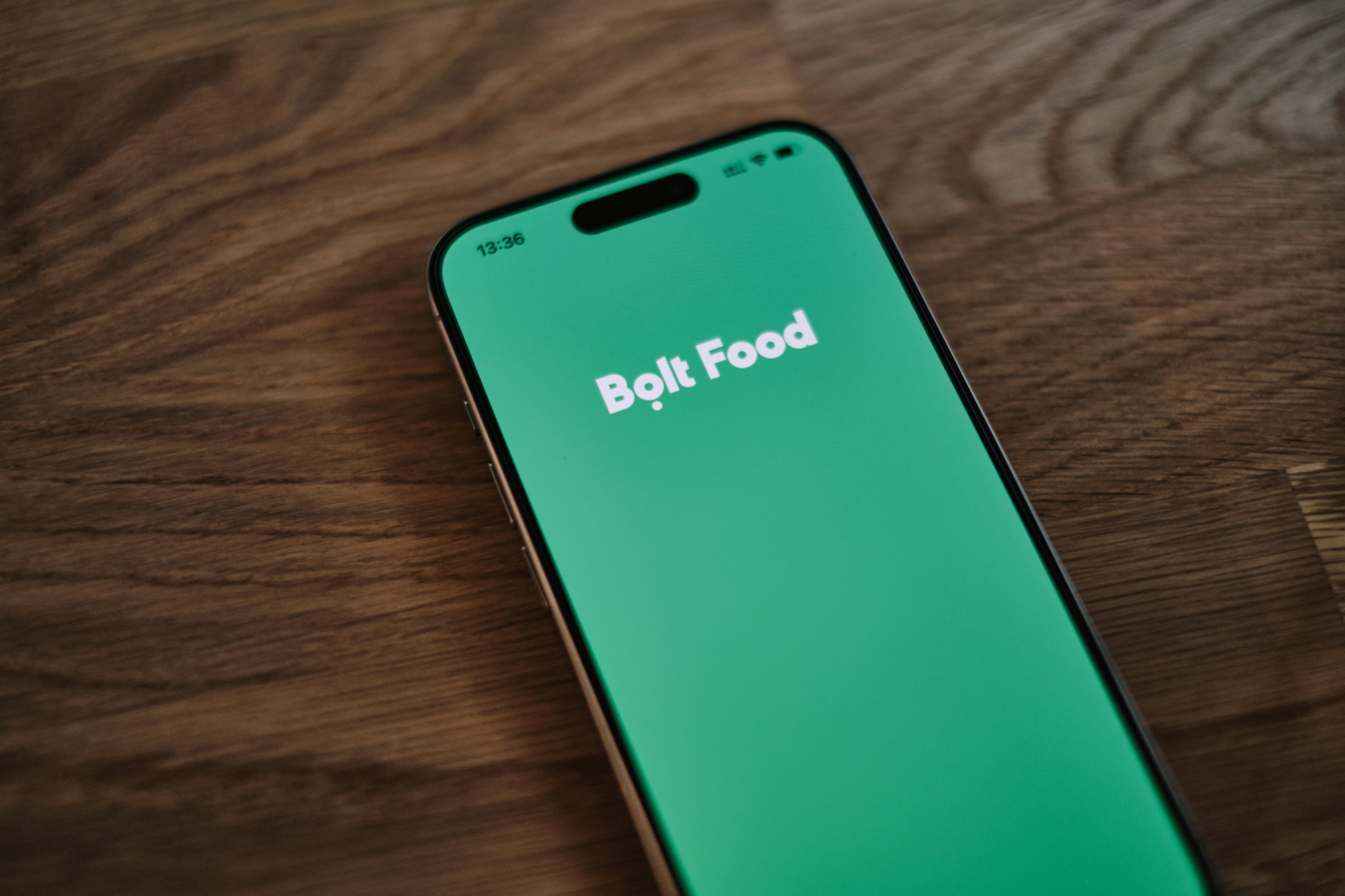 Food delivery app interface