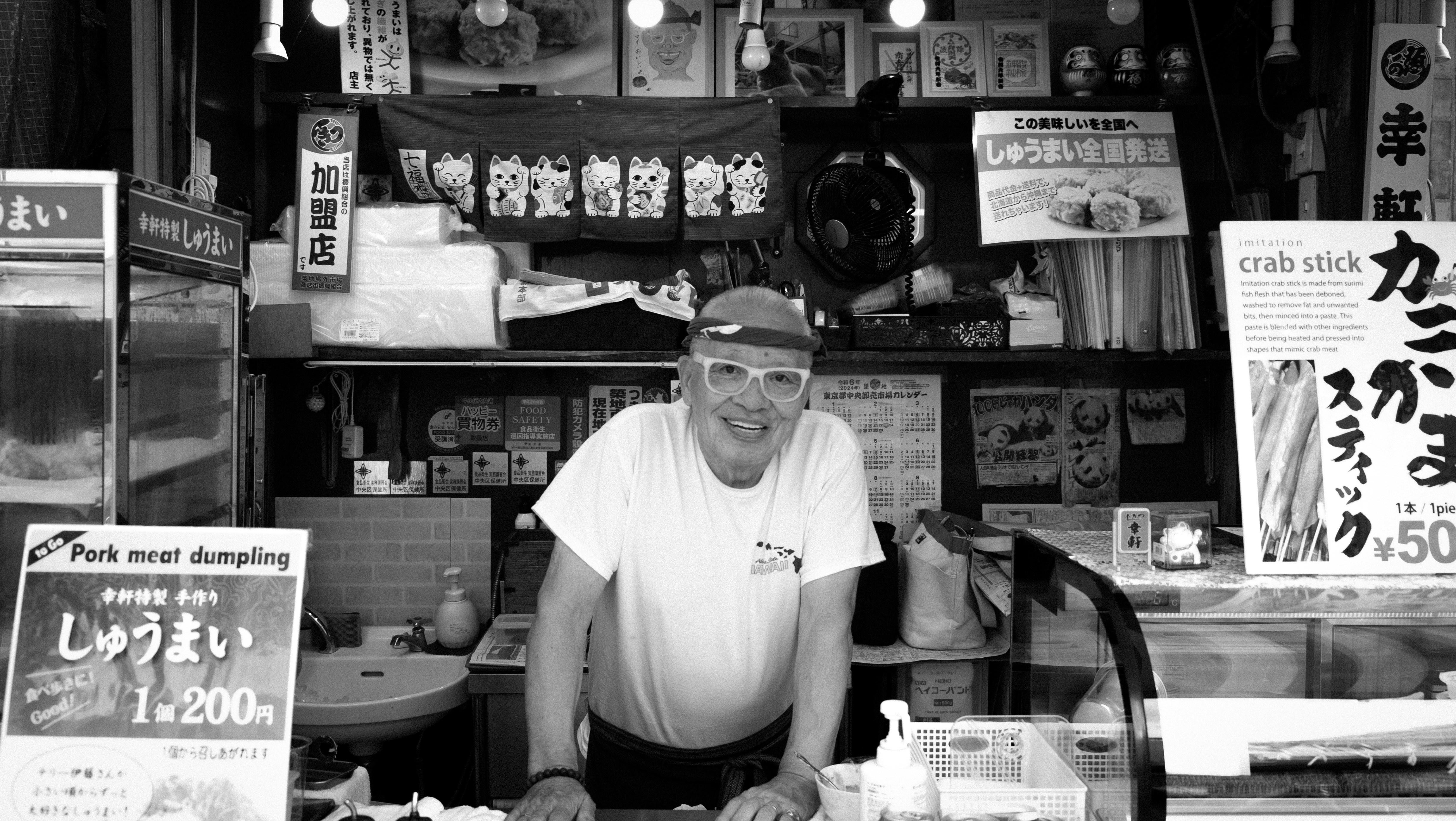 Store owner portrait