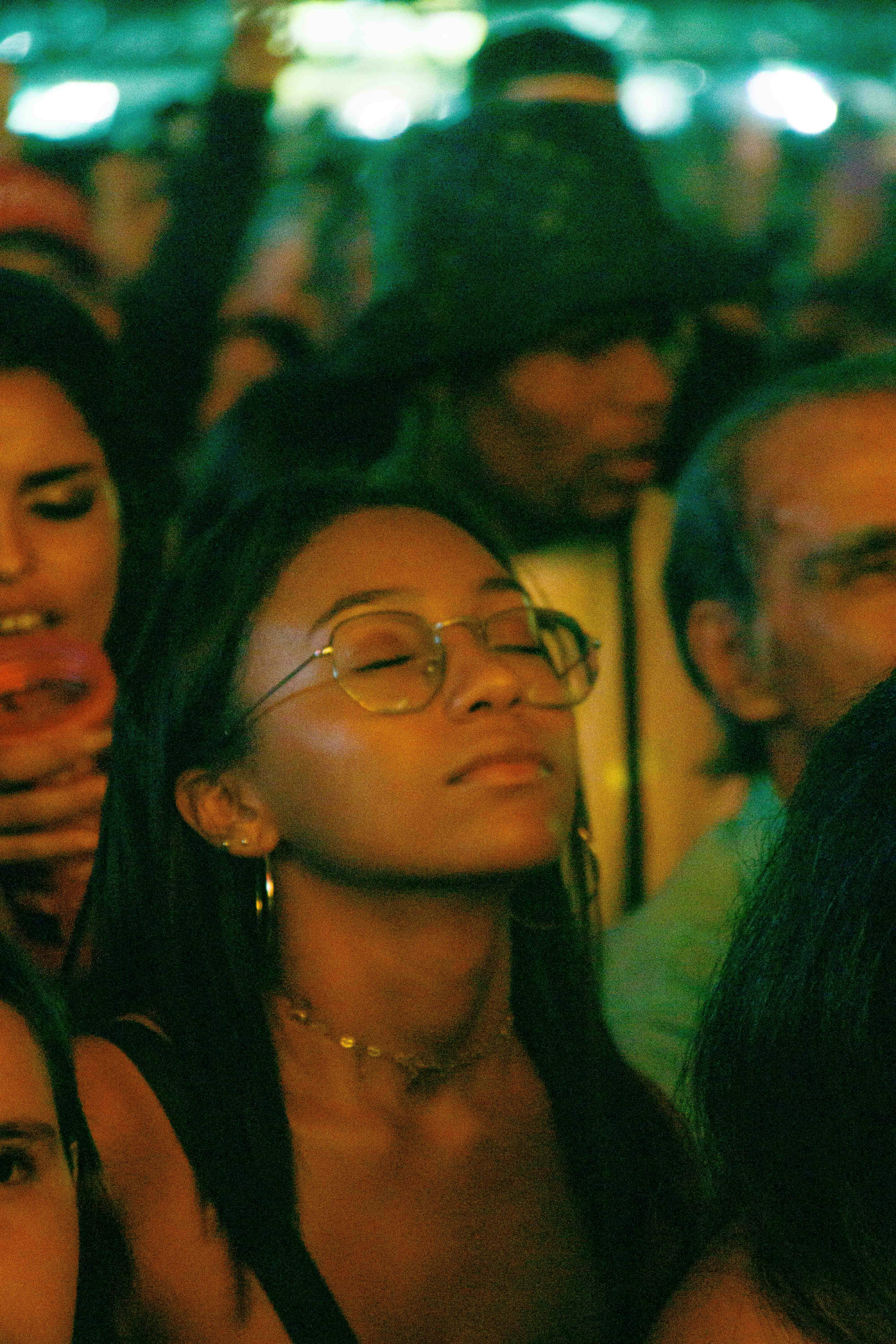 A group of people standing next to each other