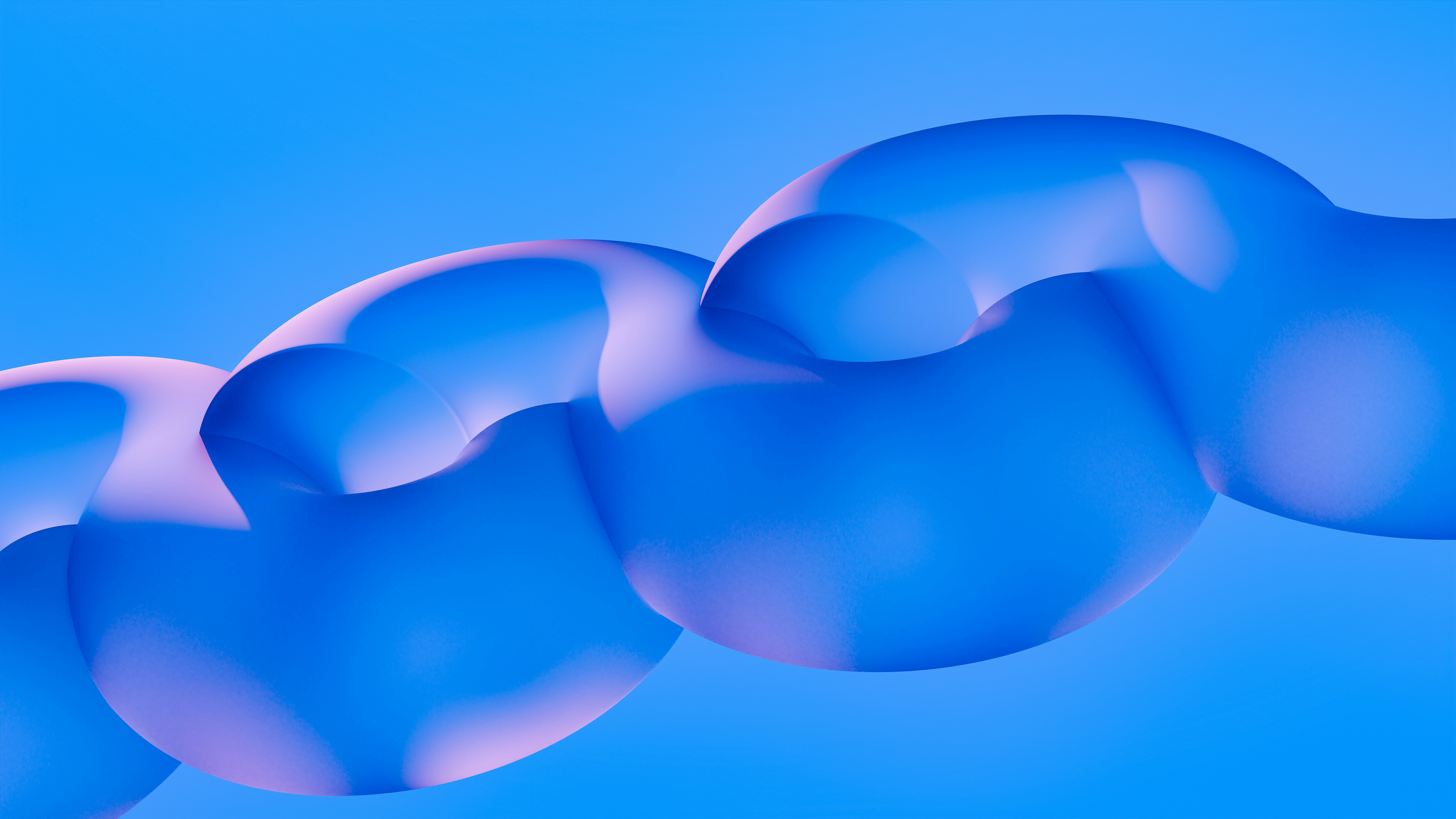 A close up of a blue object on a blue background