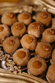 A close up of some food on a plate