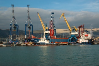 A large body of water filled with lots of boats