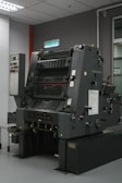 A large machine in a large room