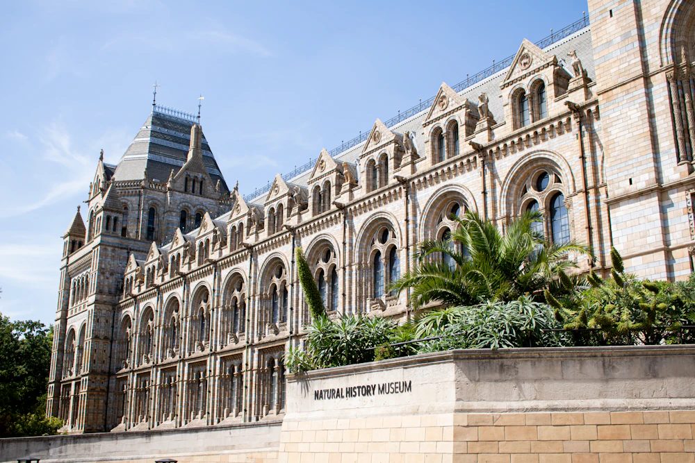 The Natural History Museum in South Kensington