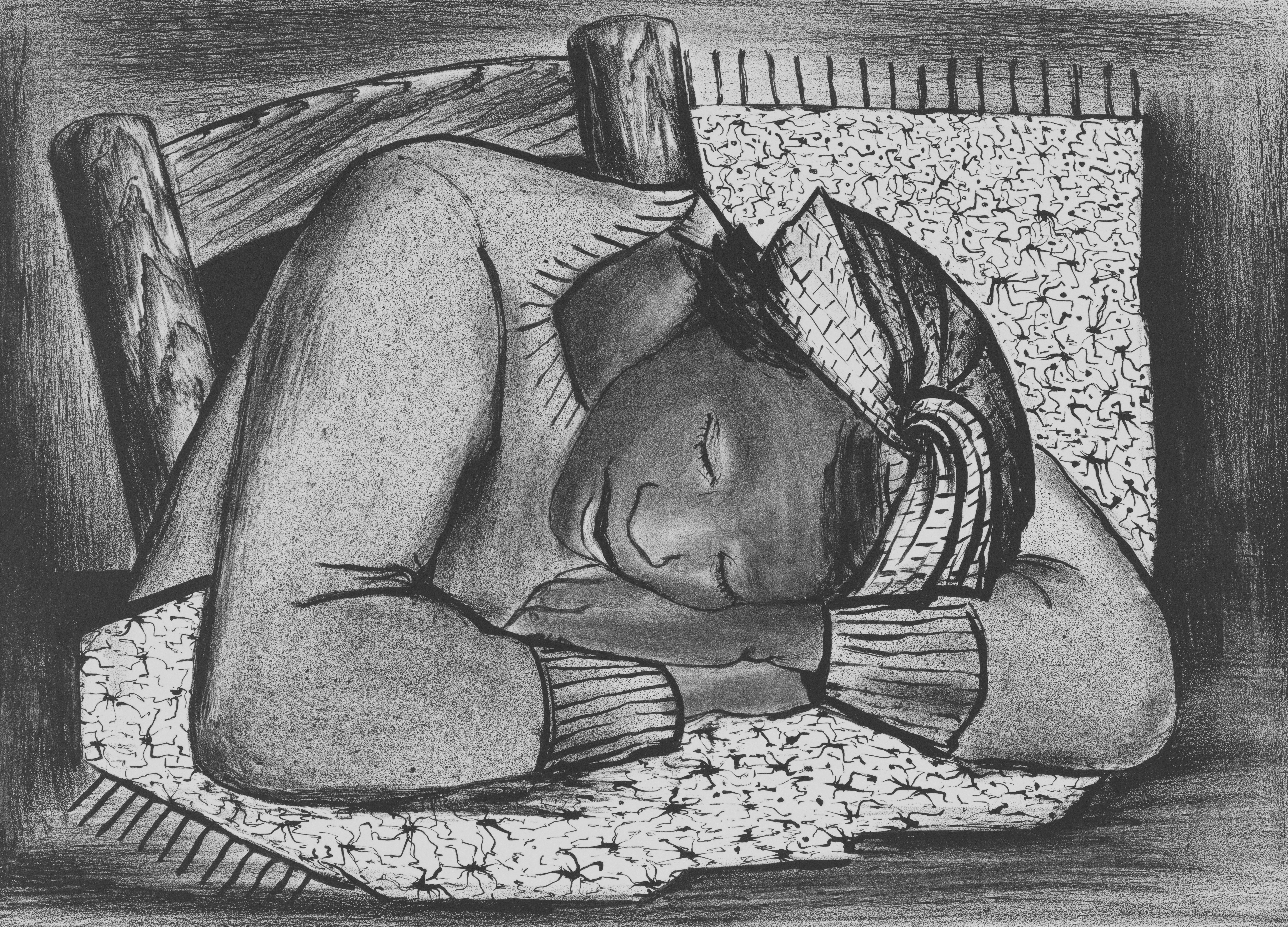 Schomburg Center for Research in Black Culture, Art and Artifacts Division, The New York Public Library. "Sleeping Girl" The New York Public Library Digital Collections. 1935-1943. https://digitalcollections.nypl.org/items/68c2f510-d56d-0131-c2d9-58d385a7bbd0