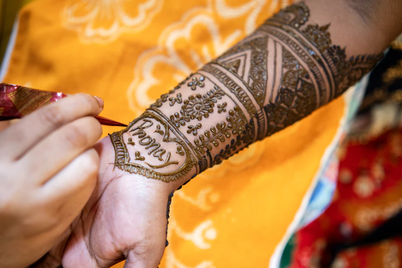 Bridal Mehendi Art