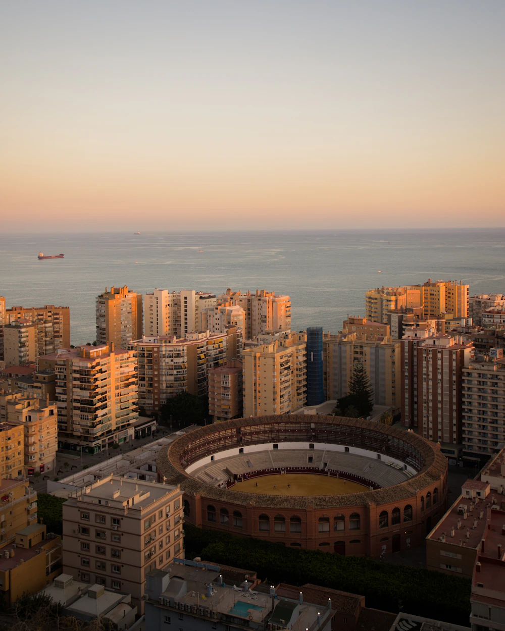 Málaga skyline from the Gibralfaro