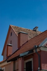 A building with a clock on the front of it