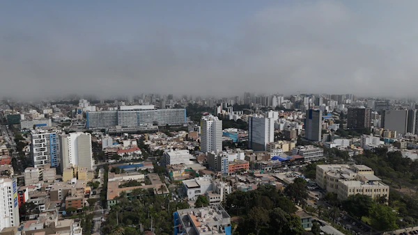 Lima, Peru skyline