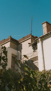 A building with a clock on the side of it