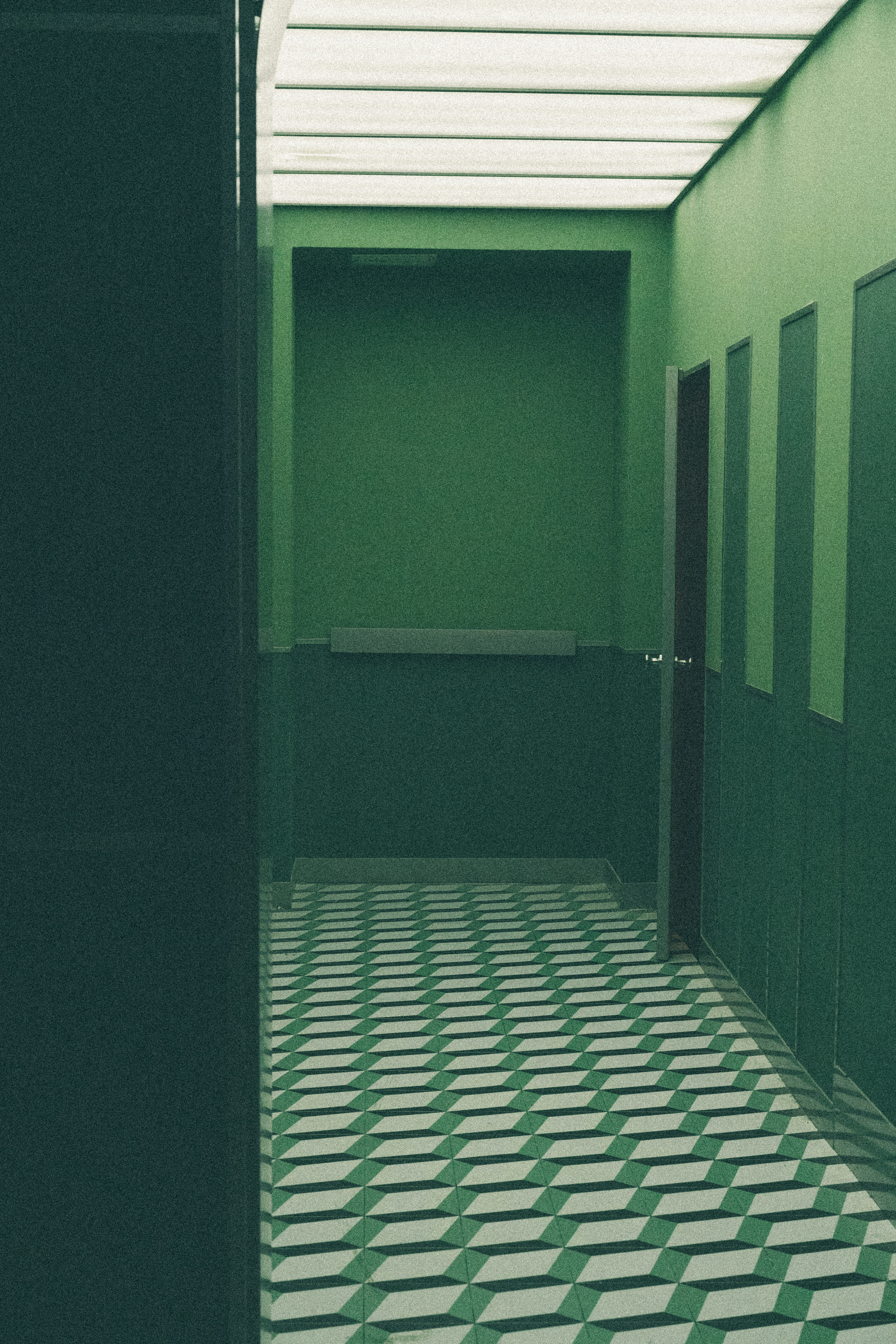 emerald green bathroom, wallpaper, Emerald Green Bathroom Organization: Stylish Solutions 6