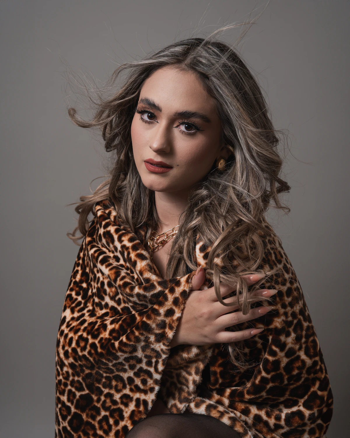 2026 Sonbahar Animal Print Leopar Kadın Modası