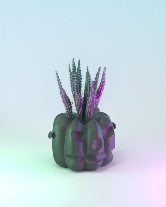 Geometrische Vase "Helix" Ansicht 2