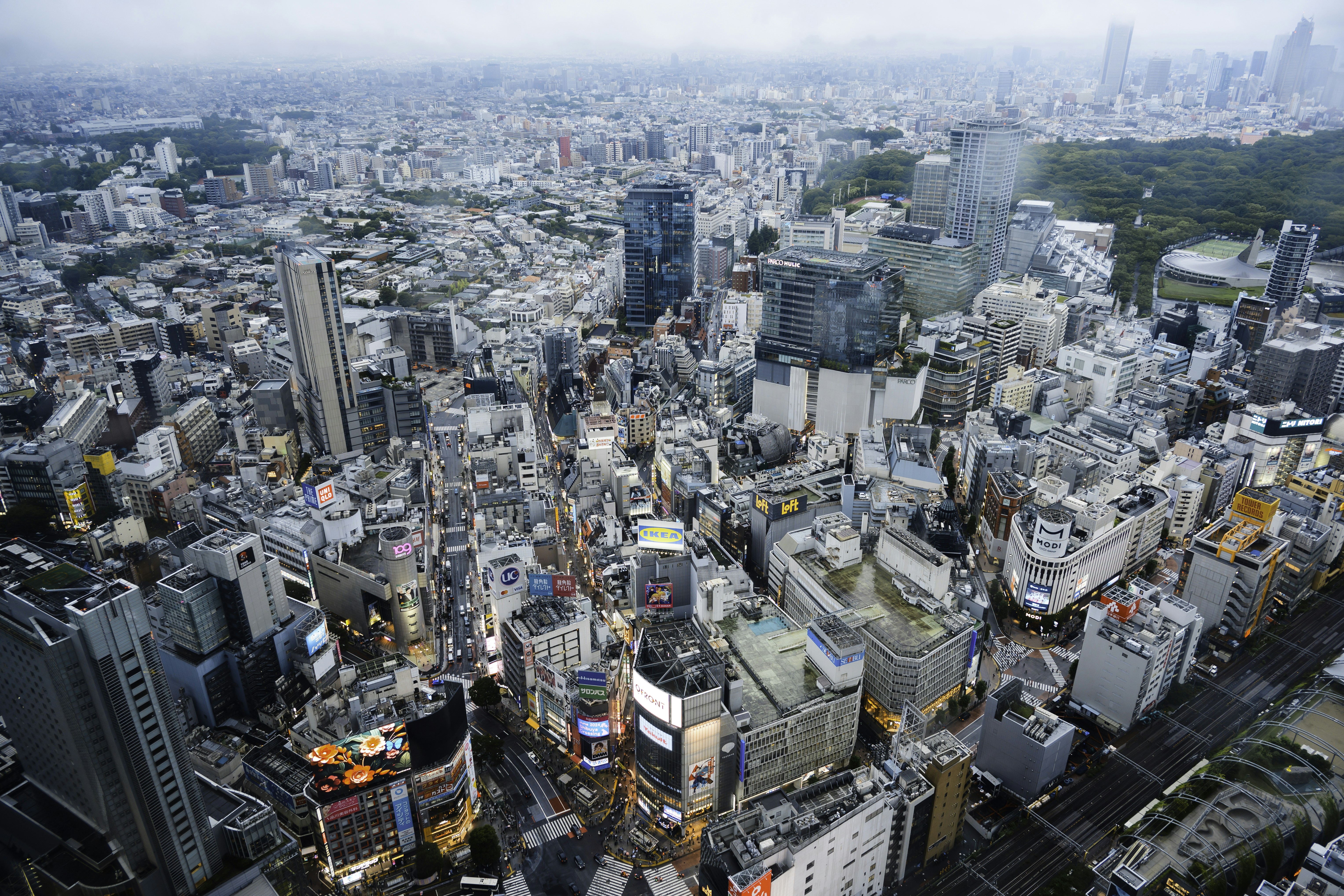 Does Shibuya Sky have luggage storage? We're going straight from the airport.