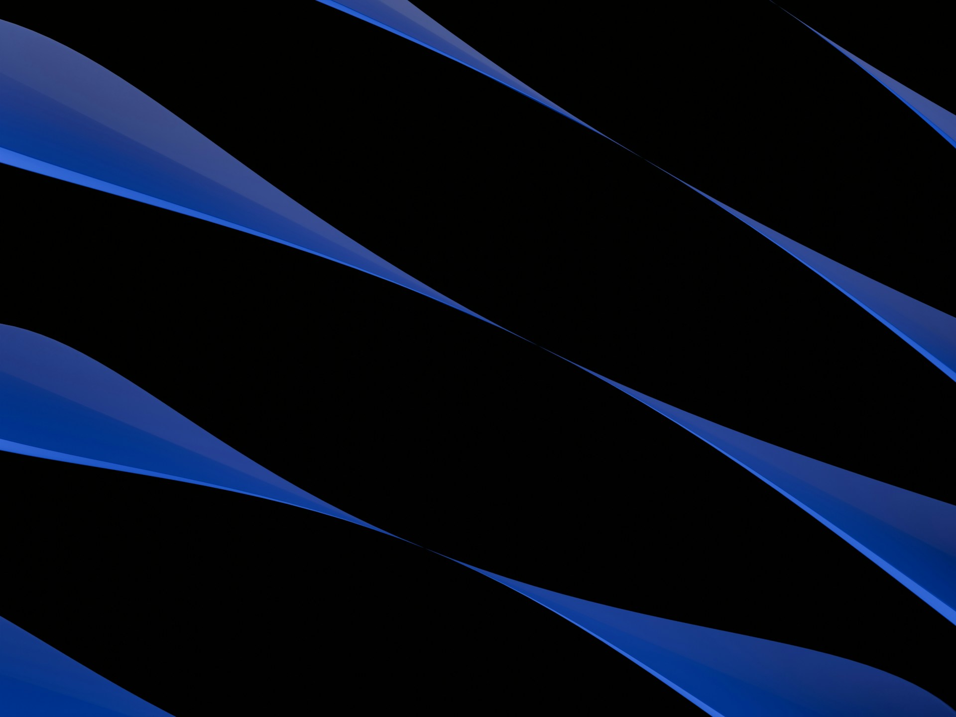 A black and blue background with wavy lines