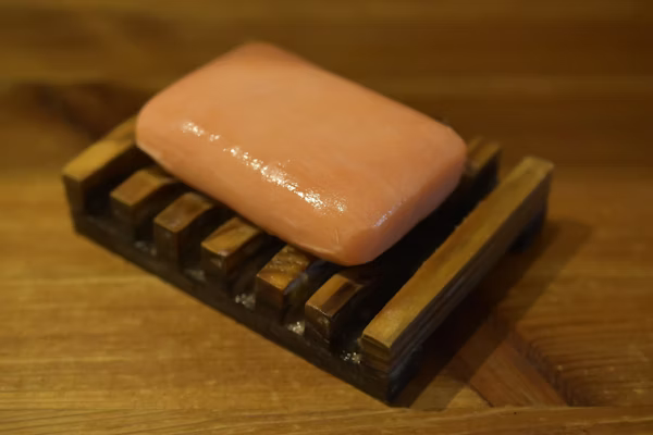 Handmade organic soap bar