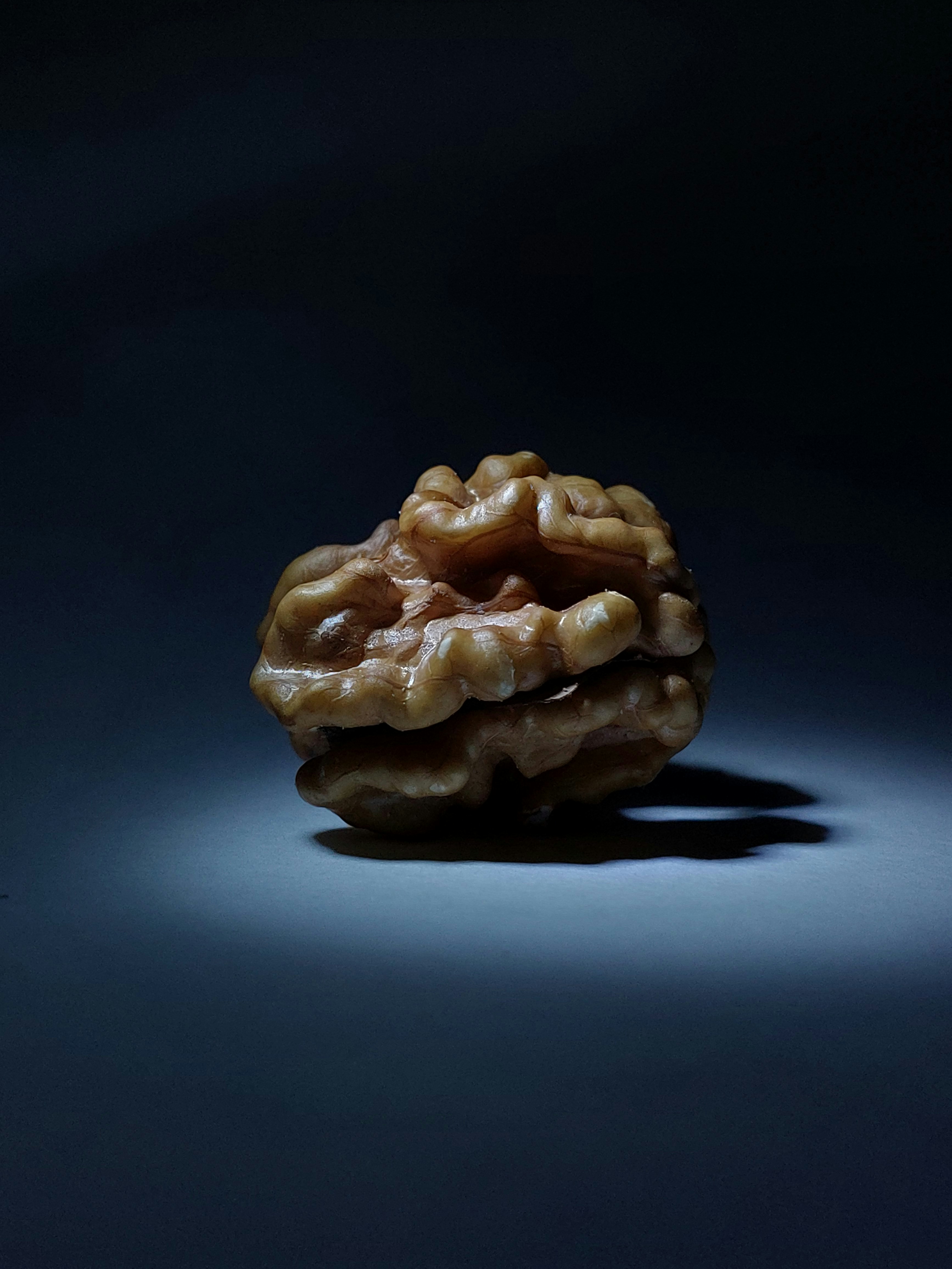 A close up of a piece of food on a table