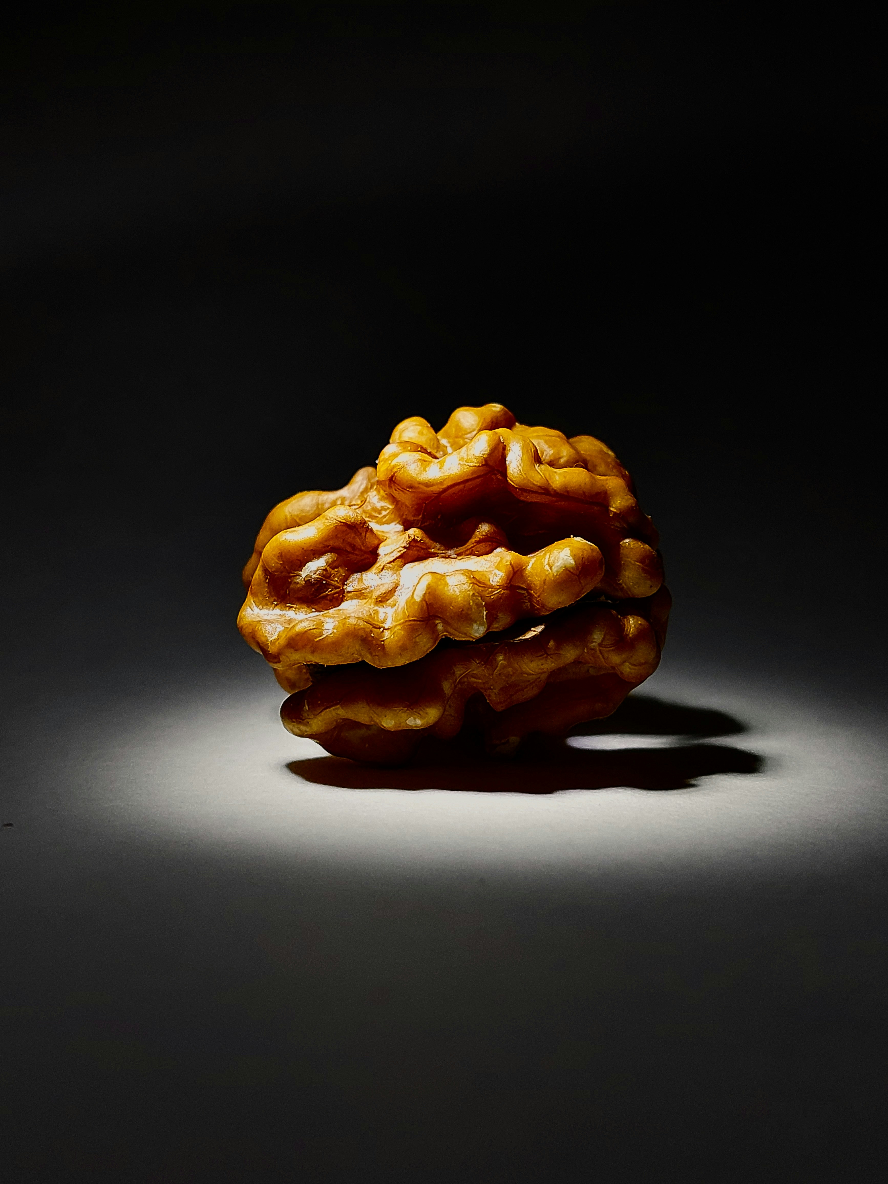 A pile of food sitting on top of a table
