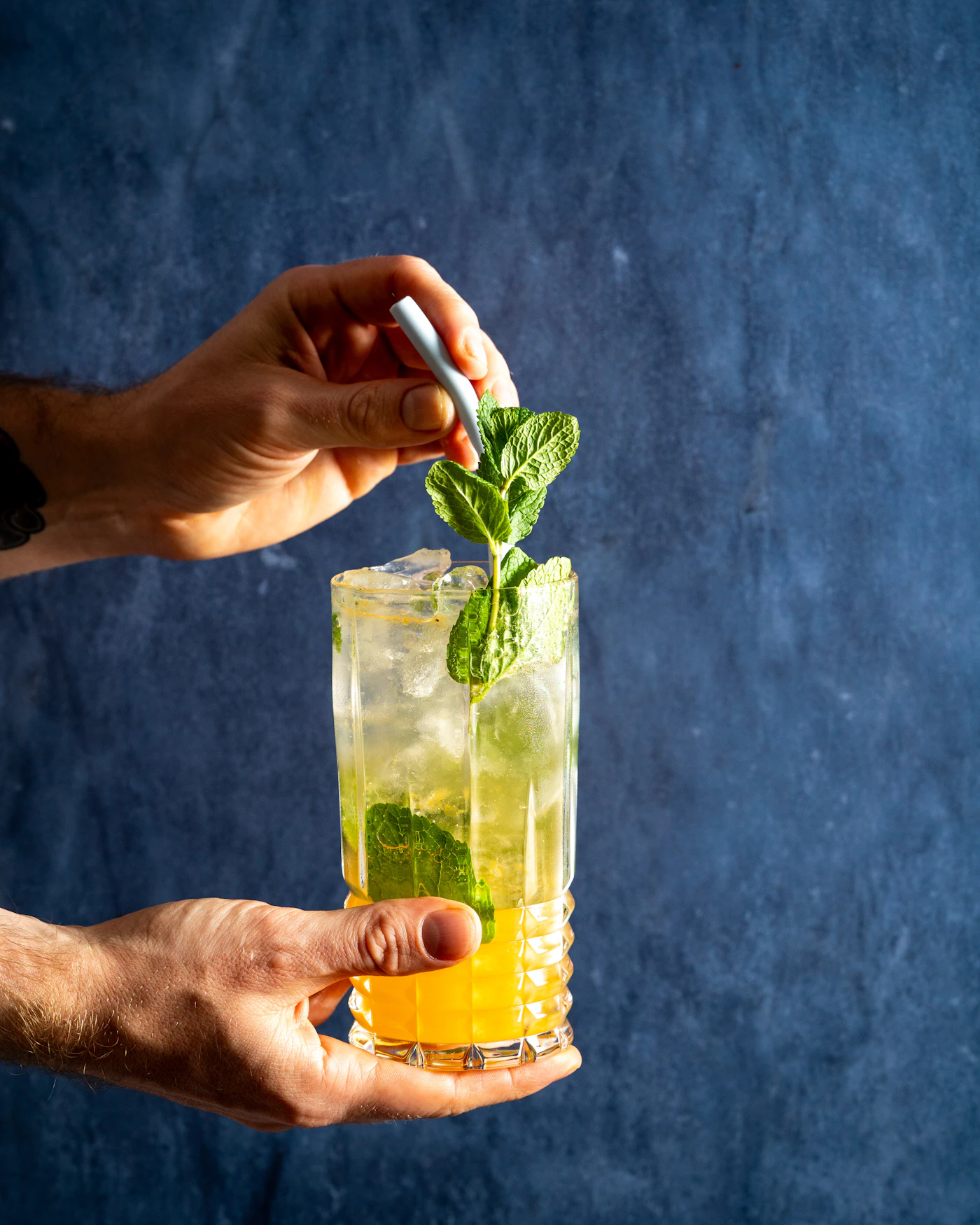 Japanese highball pour