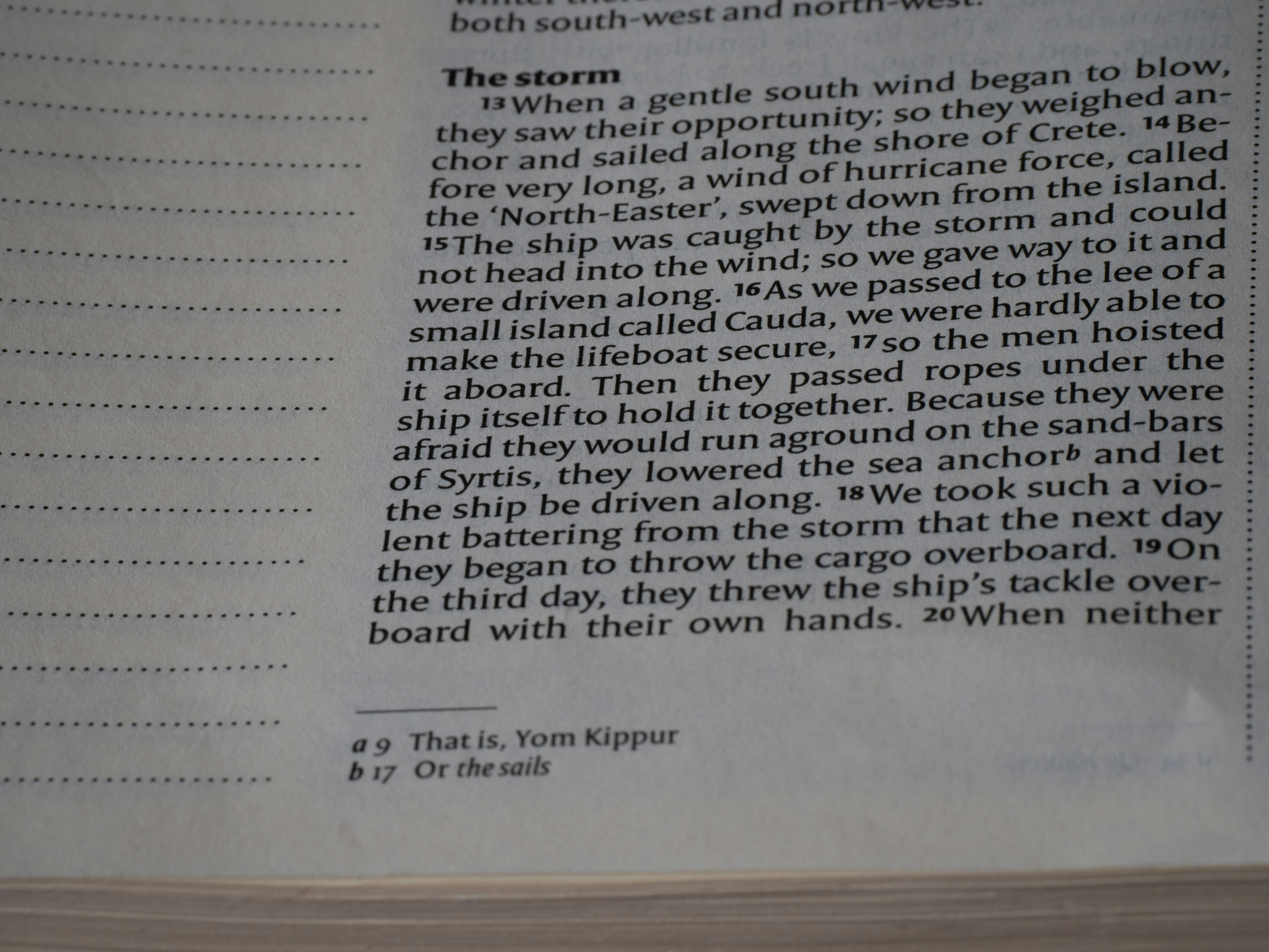 A close up of a text on a piece of paper