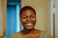 Portrait of Malawian client Chikondi Banda