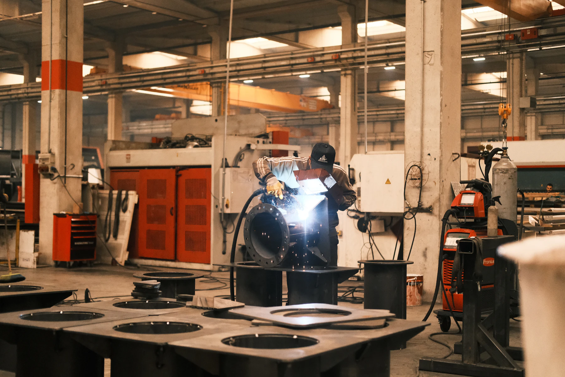 Industrial fabrication and welding