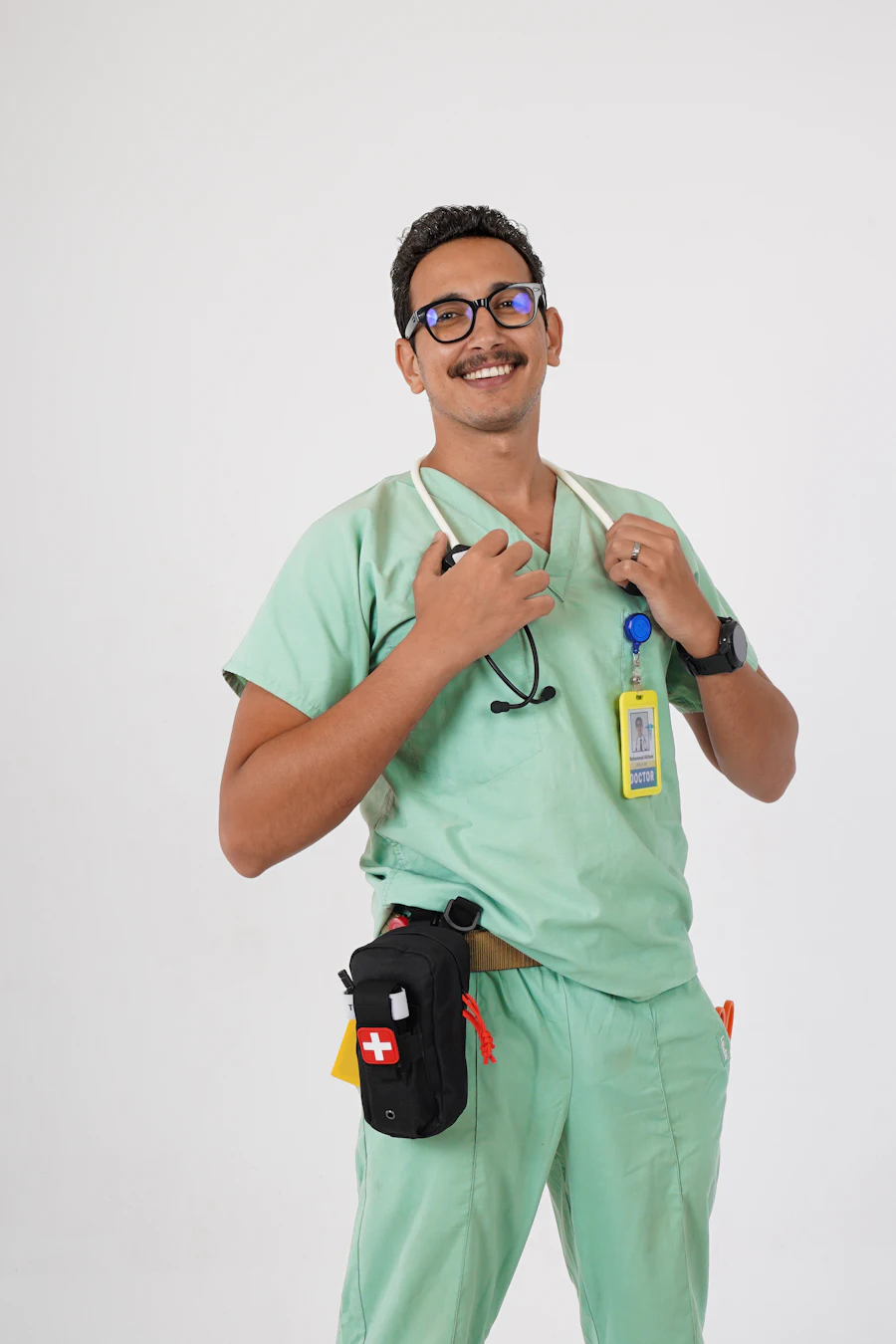 Student in program uniform
