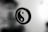 A black and white photo of a yin sign