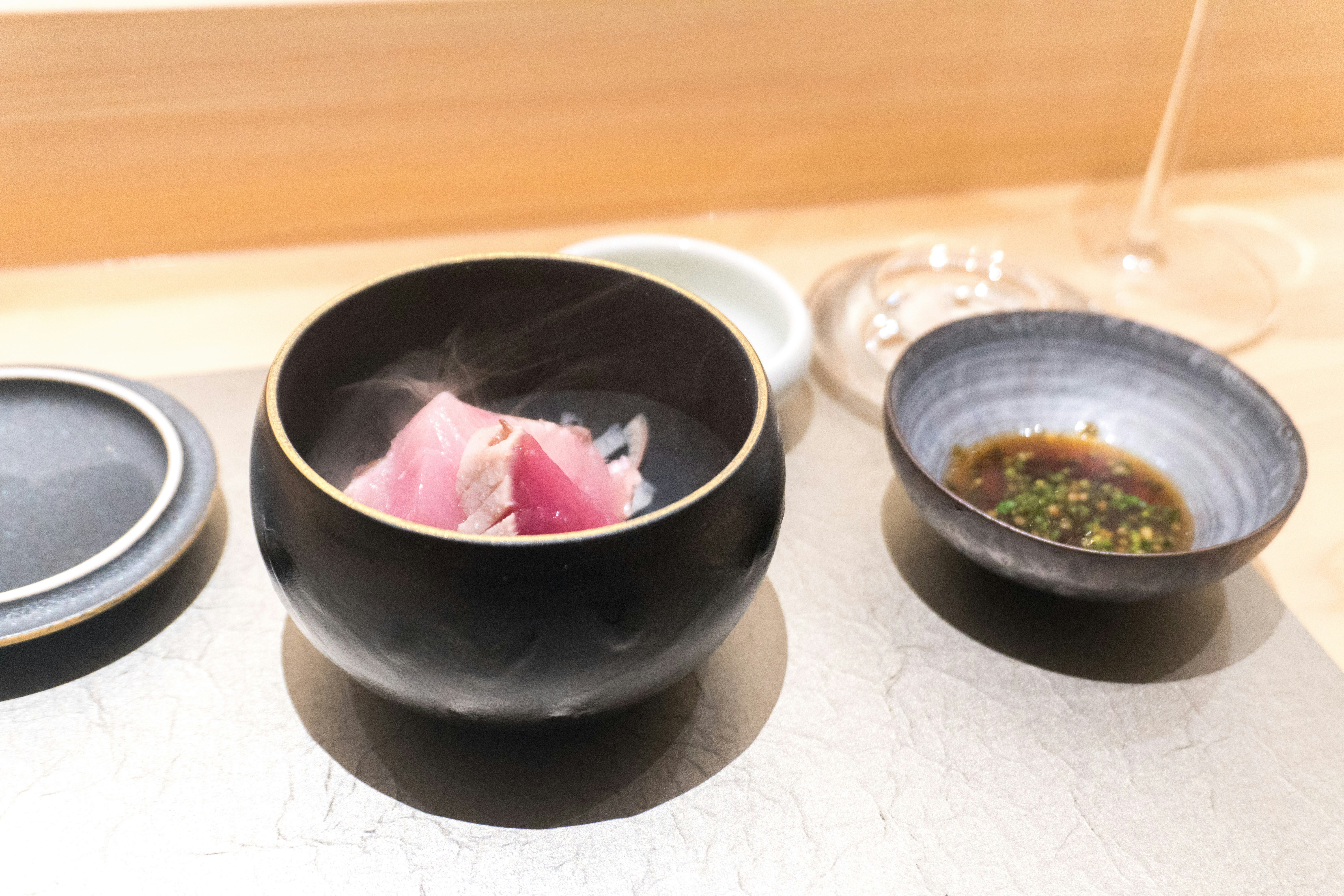 Japanese sushi preparation