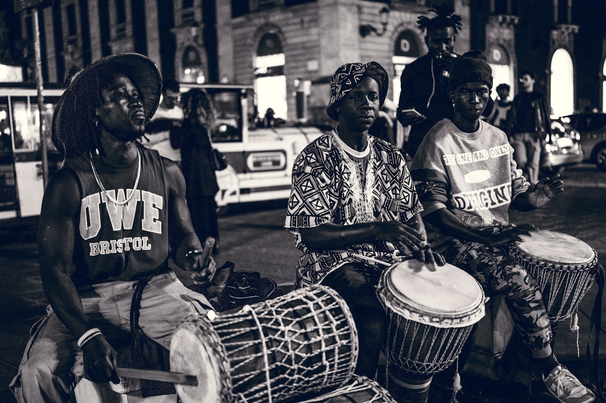 African rhythms in global music context