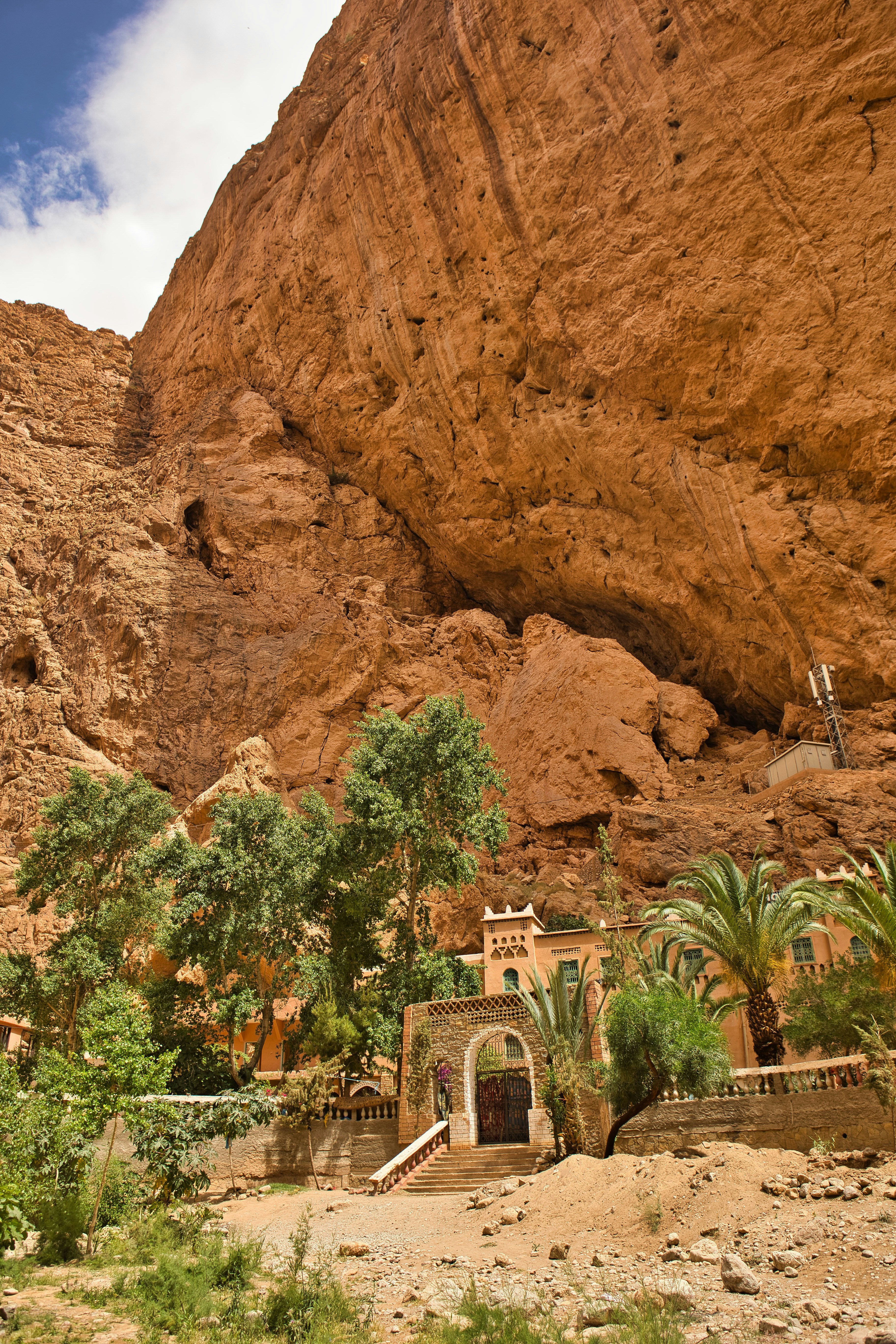 Gorges du Todra - Falaises et route