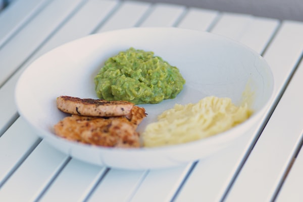 Avocado-puree met citroen (fase 3) — receptfoto