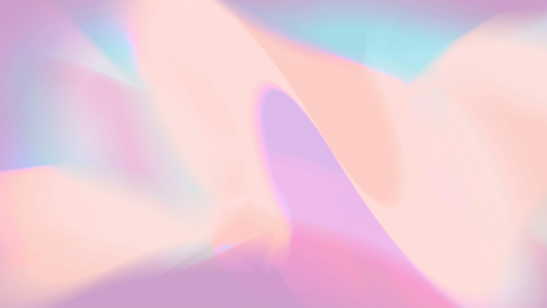A blurry image of a pink and blue background