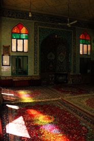 A room that has a rug on the floor