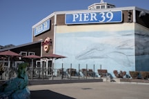 A large building with a mural on the side of it