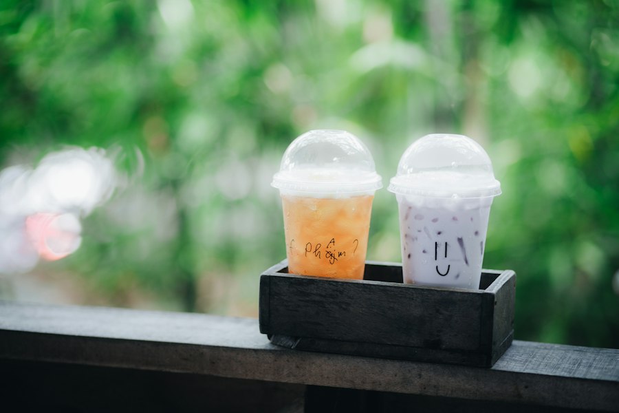 Trà đào cam sả